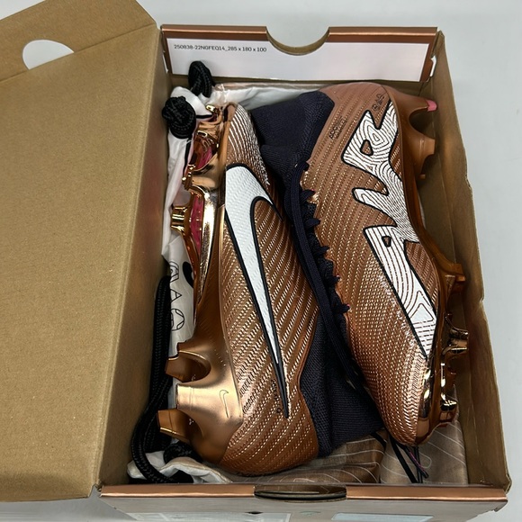 New Men’s Nike Zoom Superfly 9 Elite FG Generation Pack Copper Soccer Cleats NIB - Picture 7 of 7